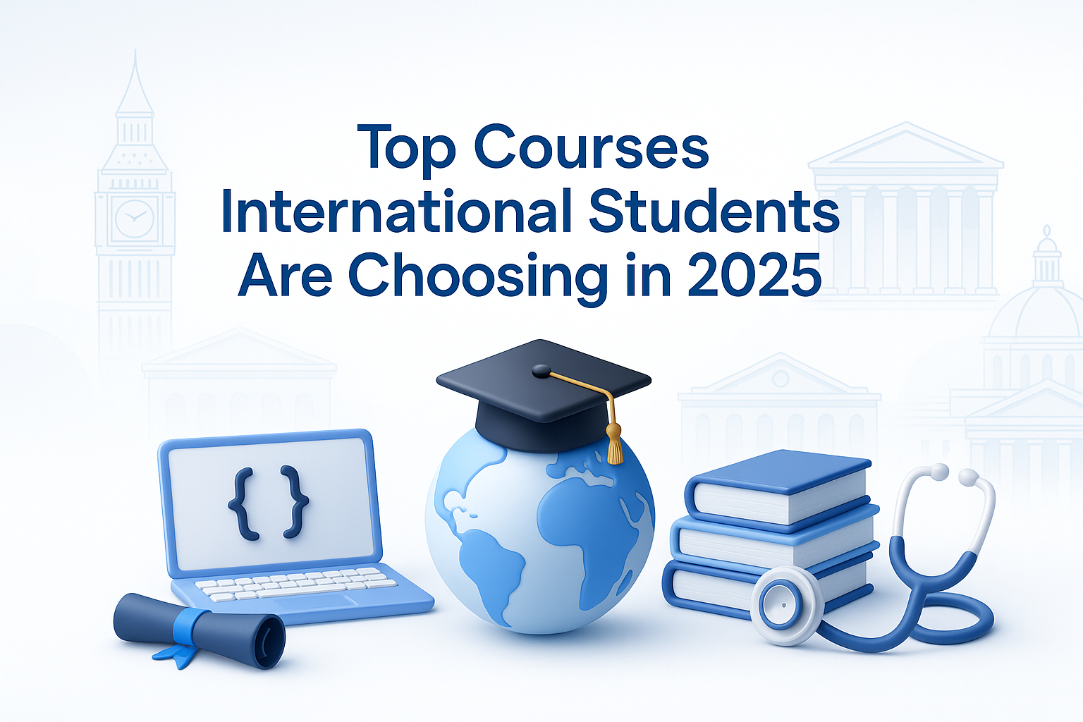 Top Courses International Students Are Choosing in 2025 (Country-Wise Breakdown)